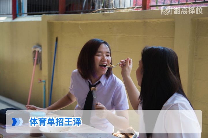 2026年湖南体育单招考生王泽专属规划指南