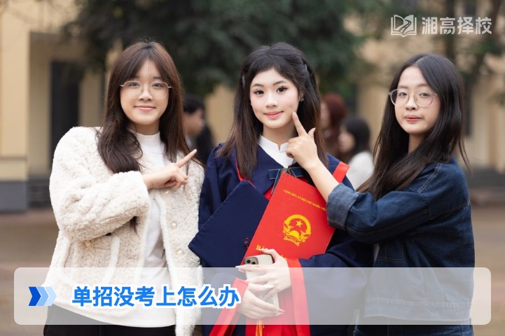 2026年湖南单招没考上怎么办 专属升学规划指南