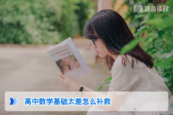 2026年湖南复读生高中数学基础差补救指南
